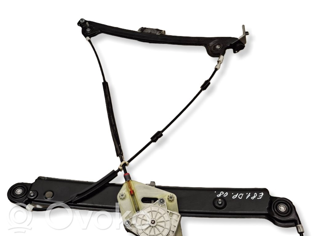 BMW 1 E81 E87 Front door window regulator with motor 