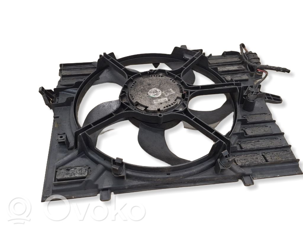 BMW 5 E60 E61 Elektrinis radiatorių ventiliatorius 