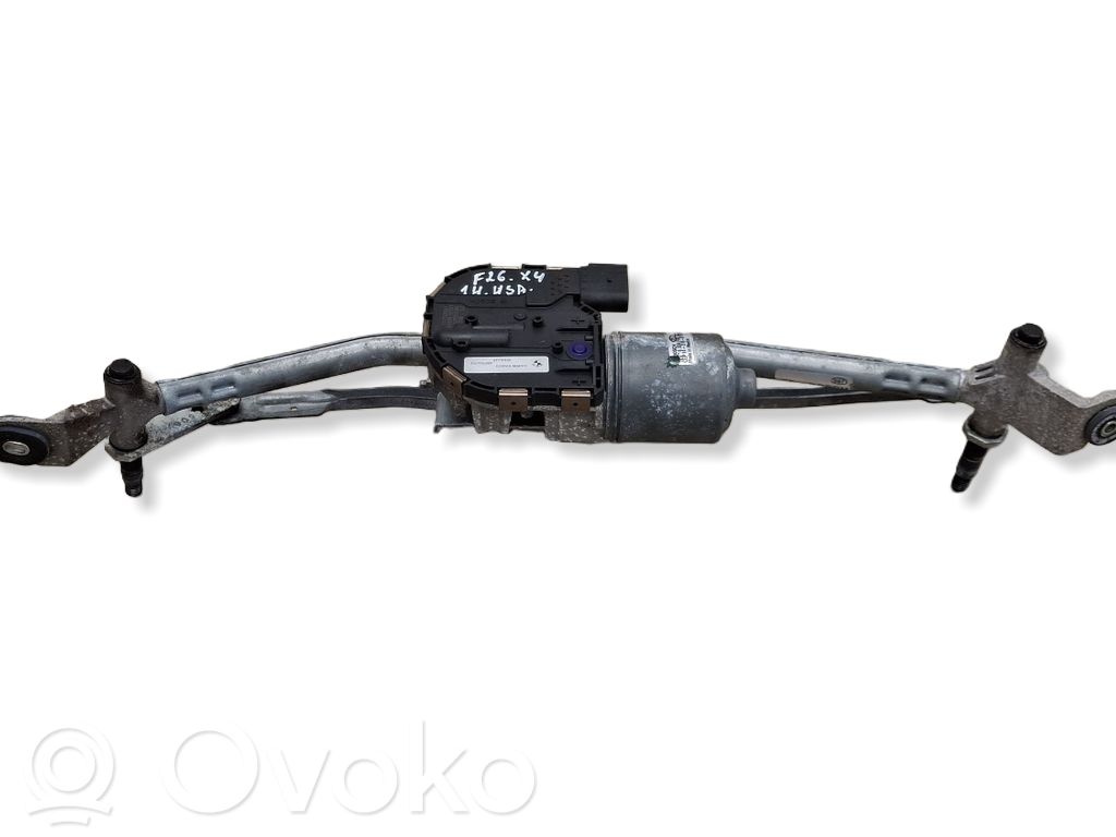 BMW X4 F26 Mechanizm i silniczek wycieraczek szyby przedniej / czołowej 