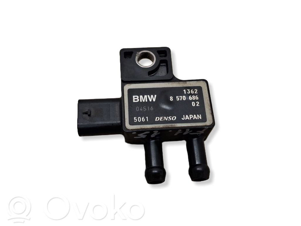 BMW 5 F10 F11 Czujnik ciśnienia spalin 