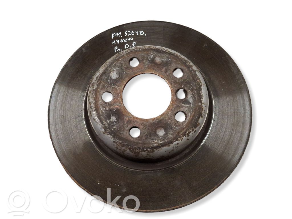 BMW 5 F10 F11 Tarcza hamulca przedniego 