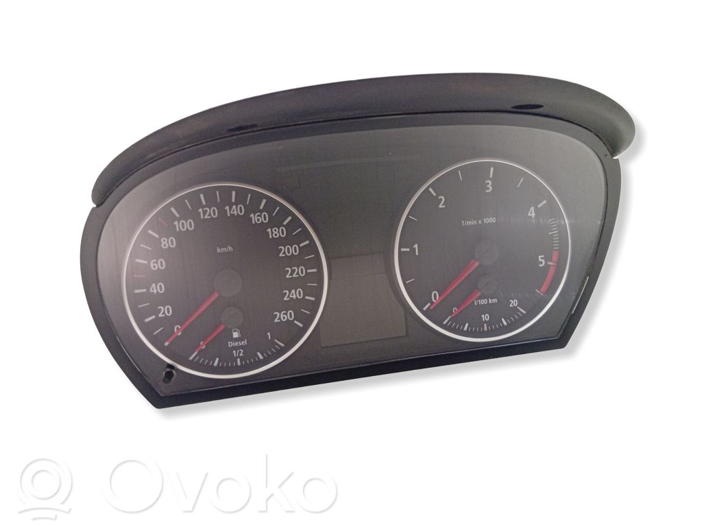 BMW 3 E90 E91 Speedometer (instrument cluster) 