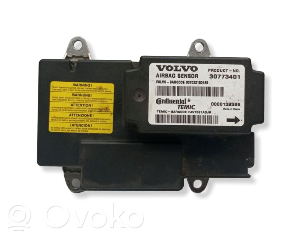 Volvo V50 Airbag control unit/module 