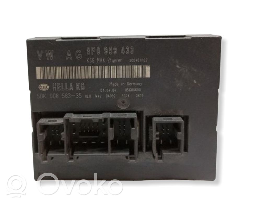 Audi A3 S3 8P Module confort 