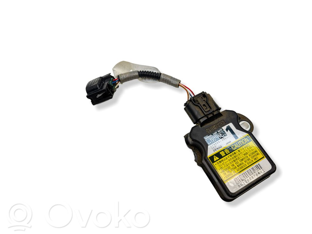 Toyota Auris 150 Sensor ESP de aceleración de frecuencia del intermitente 