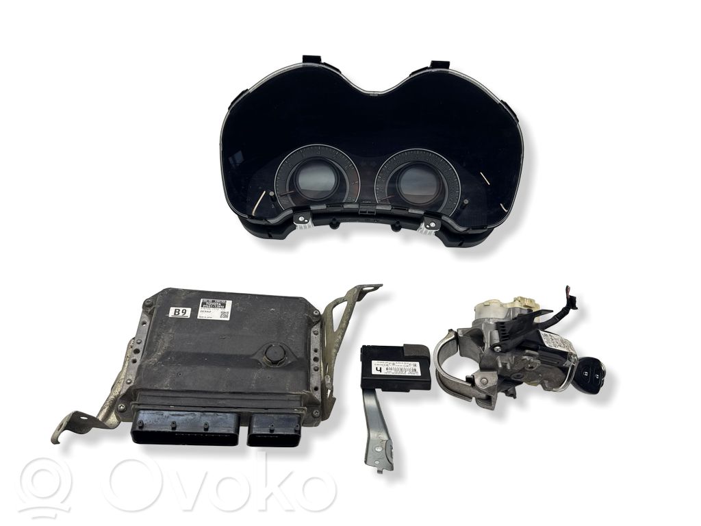 Toyota Auris 150 Juego de cerradura y set ECU del motor 