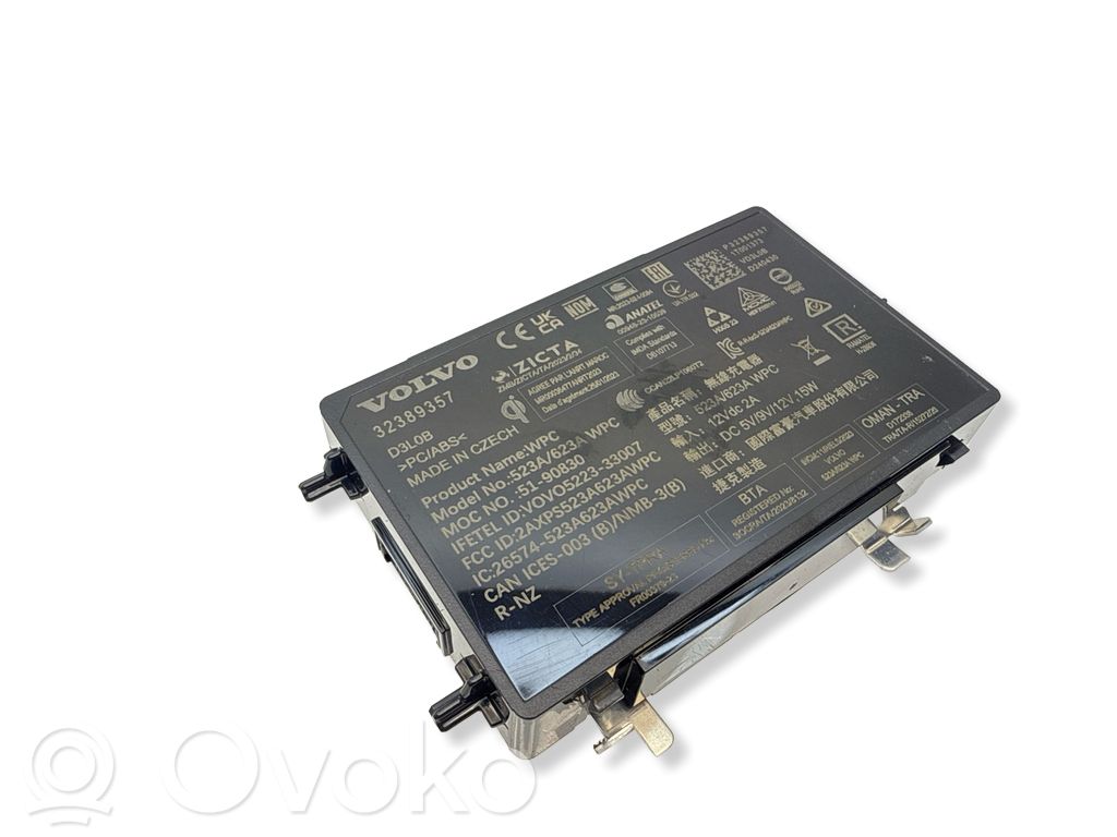 Volvo XC40 Wireless charging module 