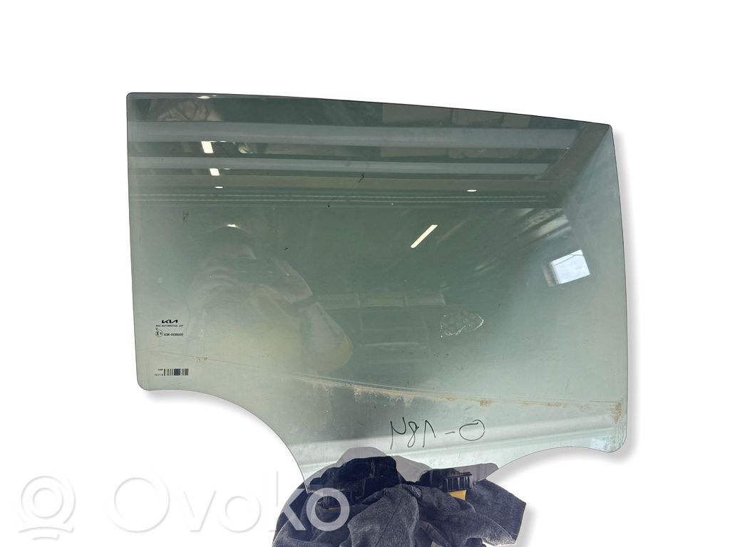 KIA Sportage Rear door window glass 