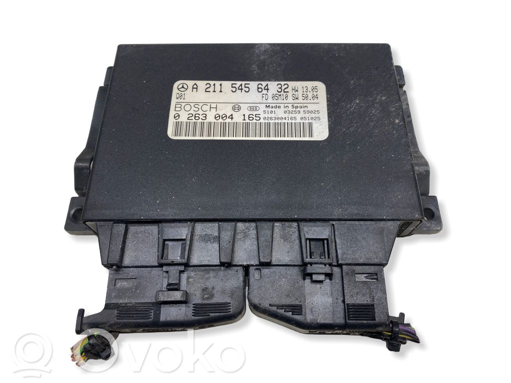 Steuergerät Einparkhilfe Parktronic PDC   A2115456432,0263004165,263004