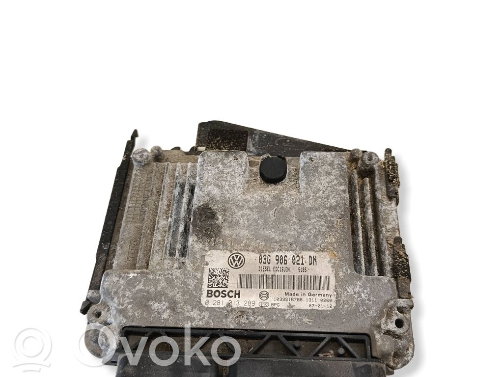 Skoda Octavia Mk2 (1Z) Engine control unit/module 
