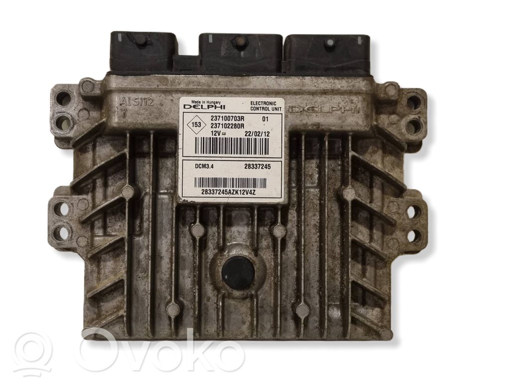 Engine control unit/module   237100703R,28337245,237102280R