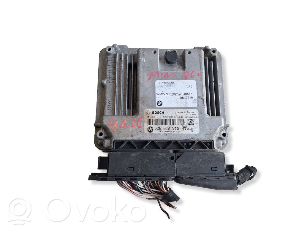 Sterownik / Moduł ECU   0281017509,030081925,8512415
