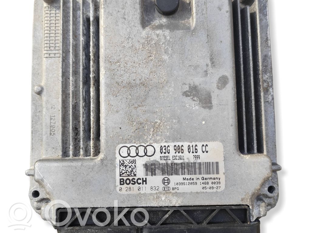 Audi A3 S3 8P Engine control unit/module 