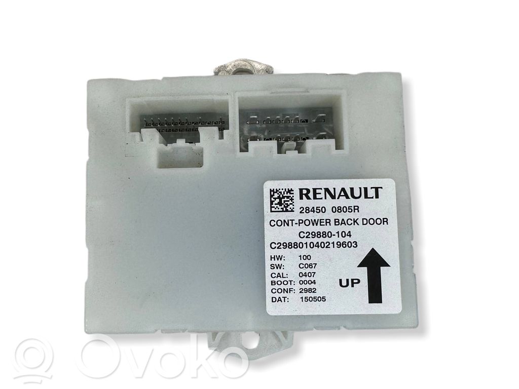 Renault Espace V (RFC) Tailgate/trunk control unit/module 