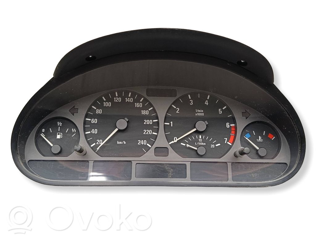 BMW 3 E46 Spidometras (prietaisų skydelis) 