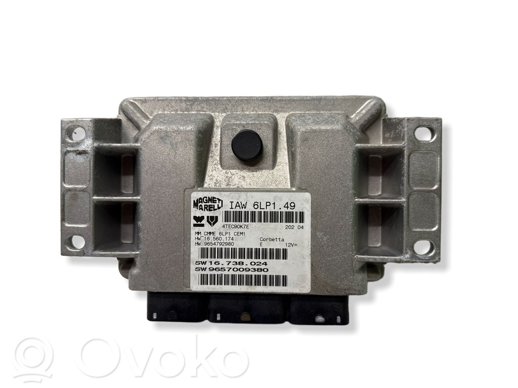 Peugeot 307 Sterownik / Moduł ECU 