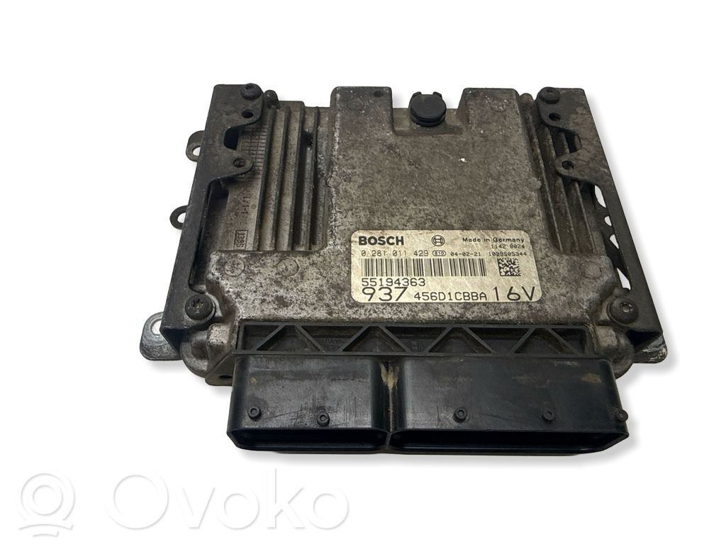 Engine control unit/module   0281011429,55194363,456D1CBBA