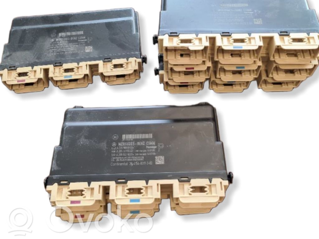 Mercedes-Benz C W205 Module de commande de siège 