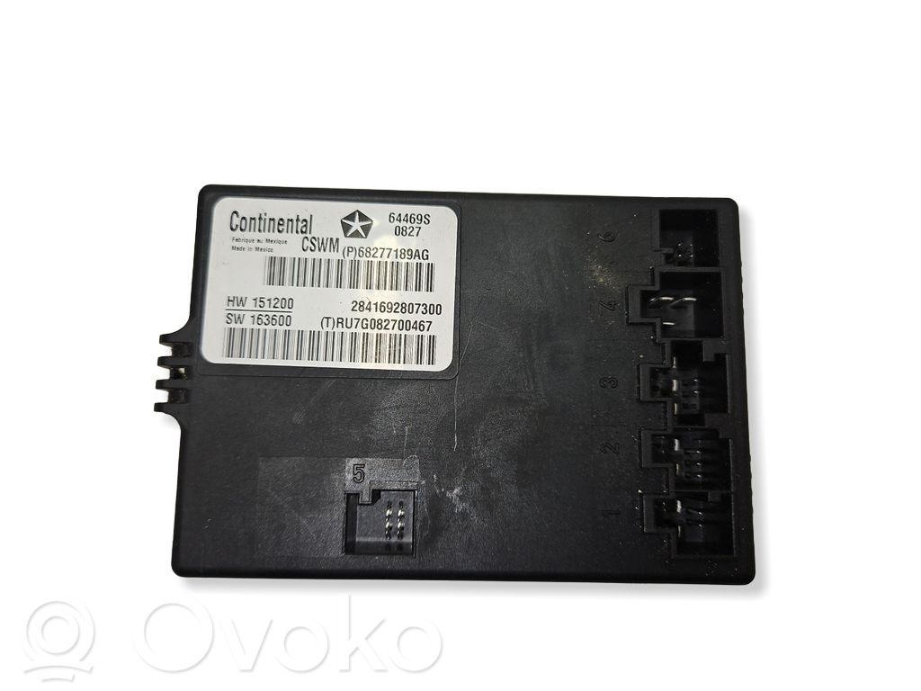 Chrysler Pacifica Module de commande de siège 
