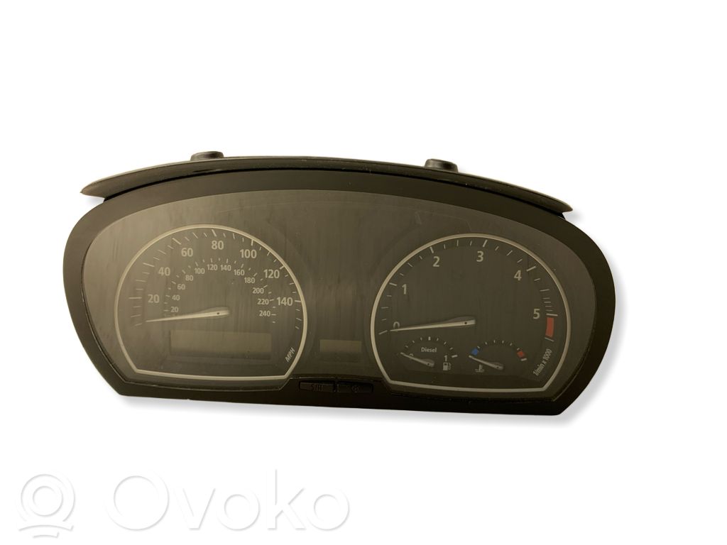 BMW X3 E83 Spidometrs (instrumentu panelī) 