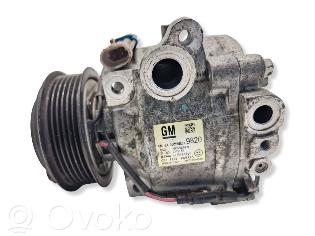 Opel Mokka Kompresor / Sprężarka klimatyzacji A/C 