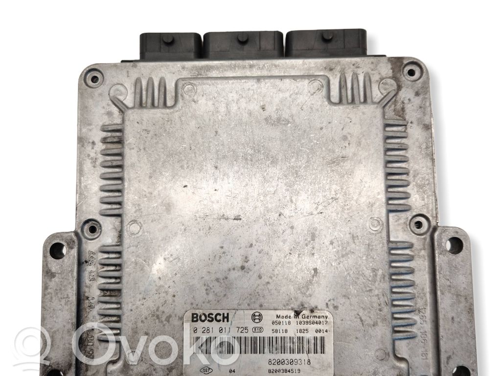 Renault Laguna II Unidad de control/módulo del motor 