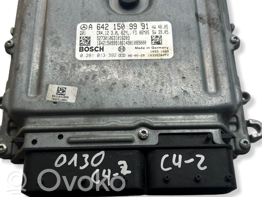 Engine control unit/module   A6421509991,0281013392,1039S14072,0281013394