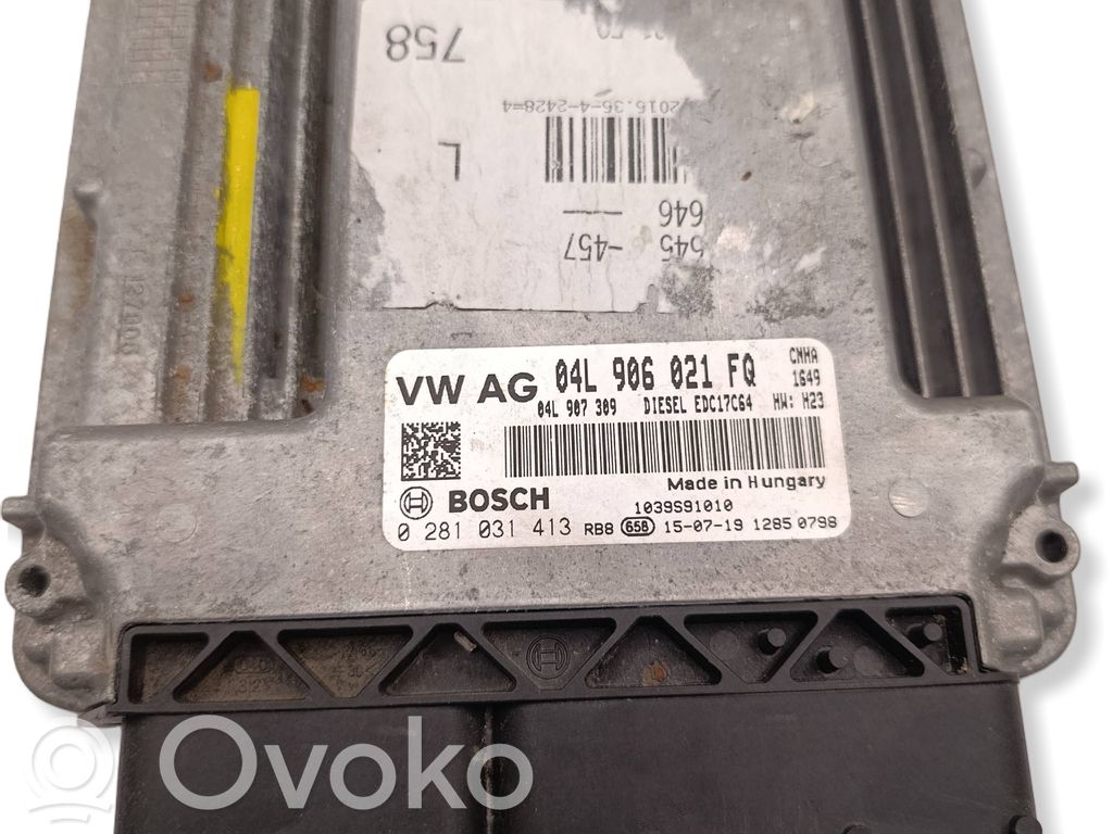 Audi A6 Allroad C7 Engine control unit/module 