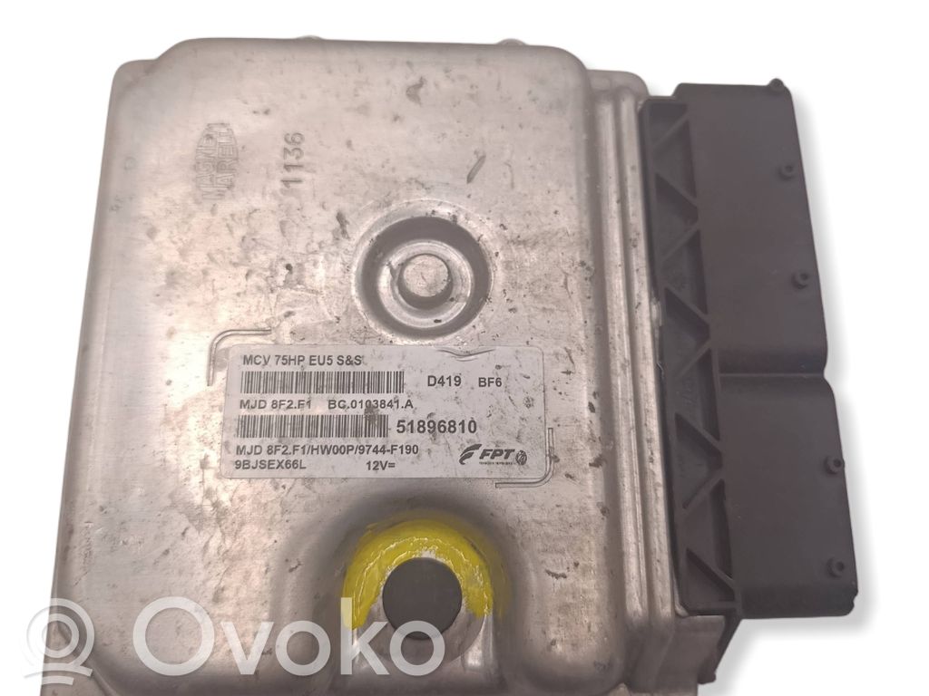 Peugeot Bipper Engine control unit/module 