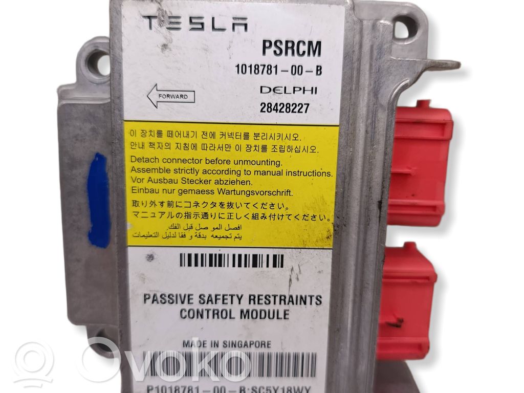 Tesla Model S Unitate/modul de comandă airbaguri 