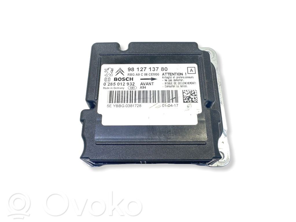 Peugeot 2008 I Unitate/modul de comandă airbaguri 
