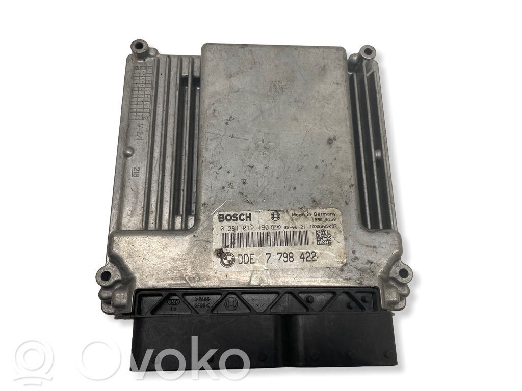 BMW 5 E60 E61 Sterownik / Moduł ECU 