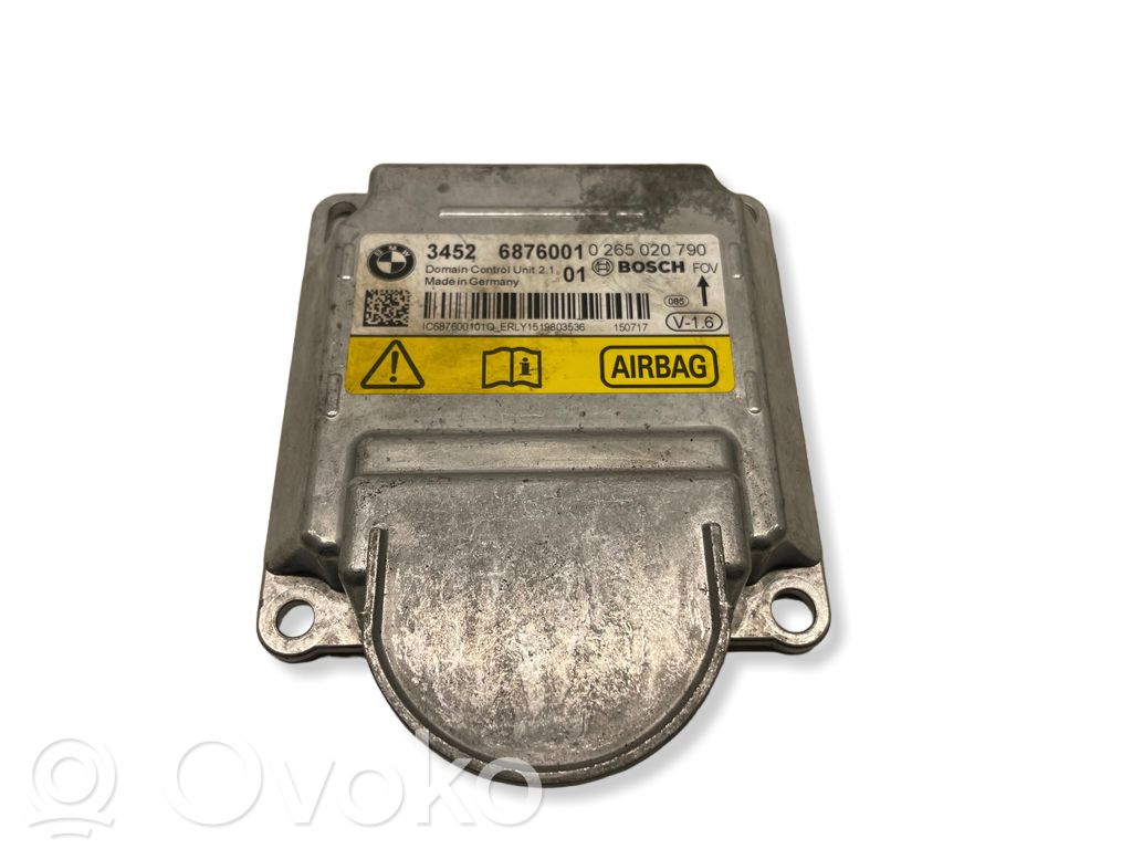 BMW 3 F30 F35 F31 Sterownik / Moduł Airbag 
