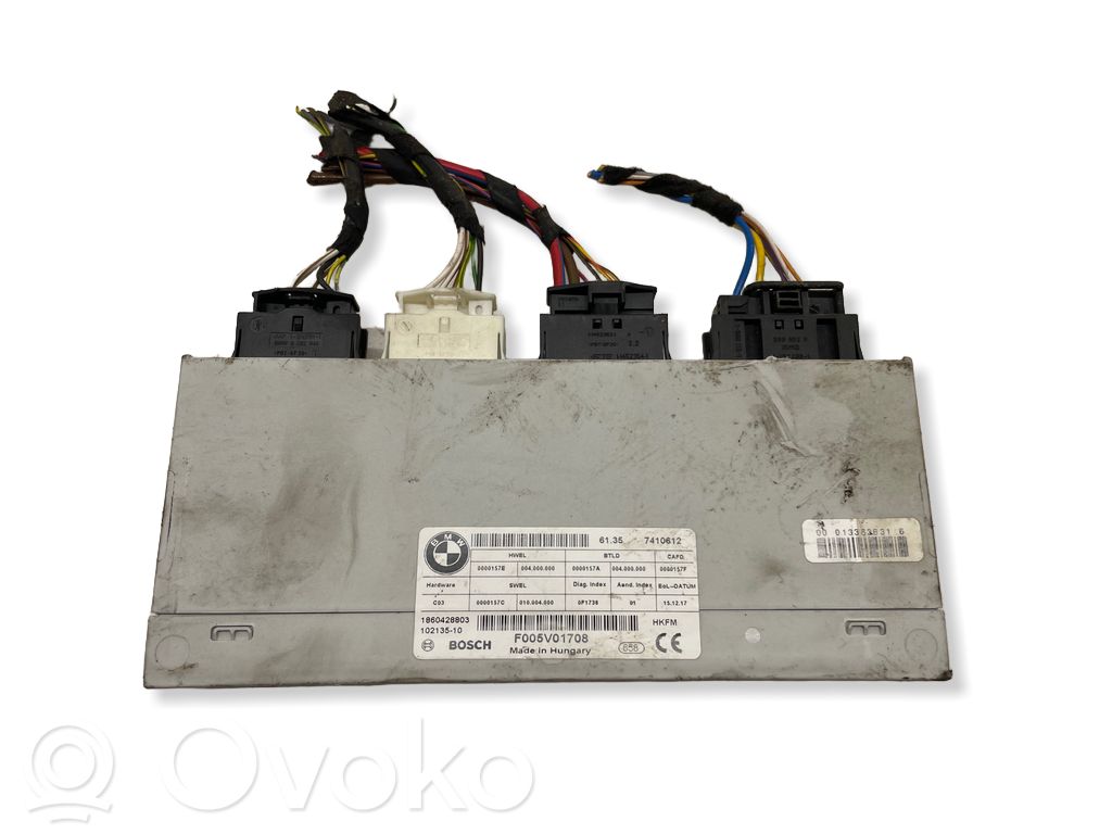 BMW 3 F30 F35 F31 Centralina/modulo portellone/bagagliaio 