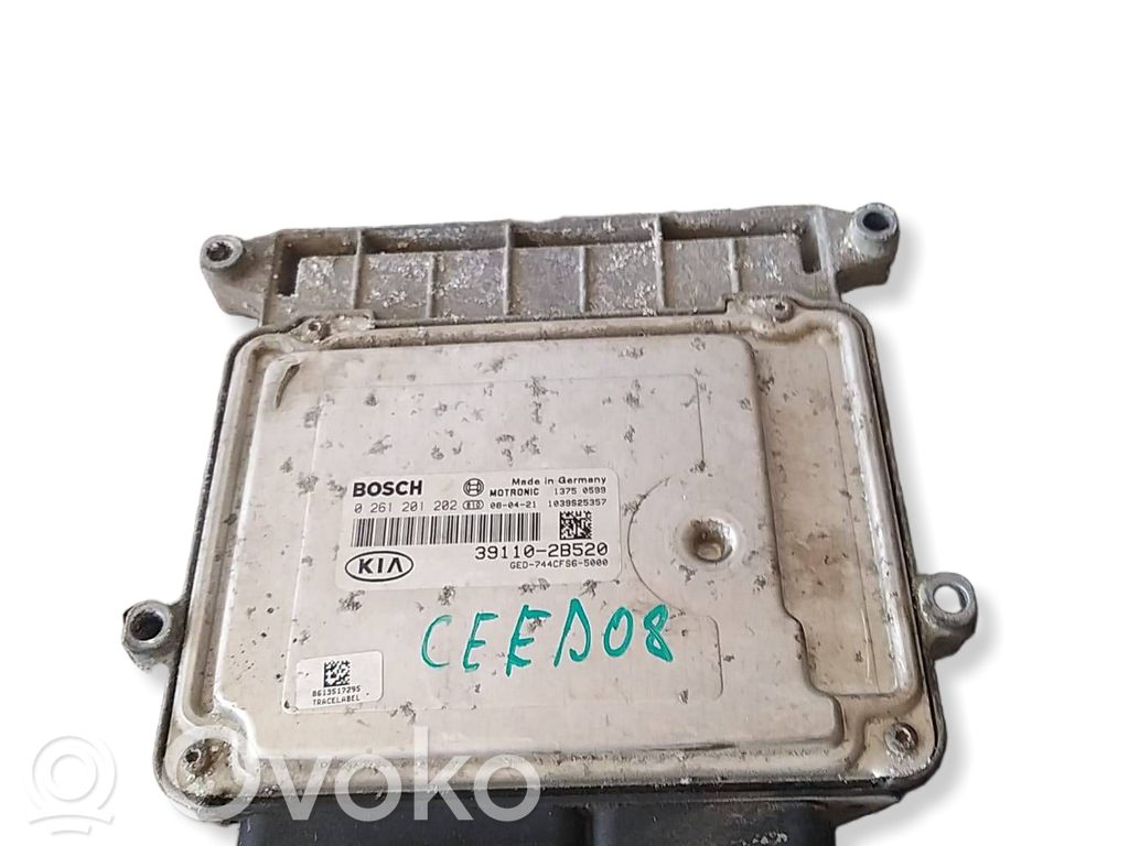 Unidad de control/módulo del motor   0261201202,391102B520,1039S25357