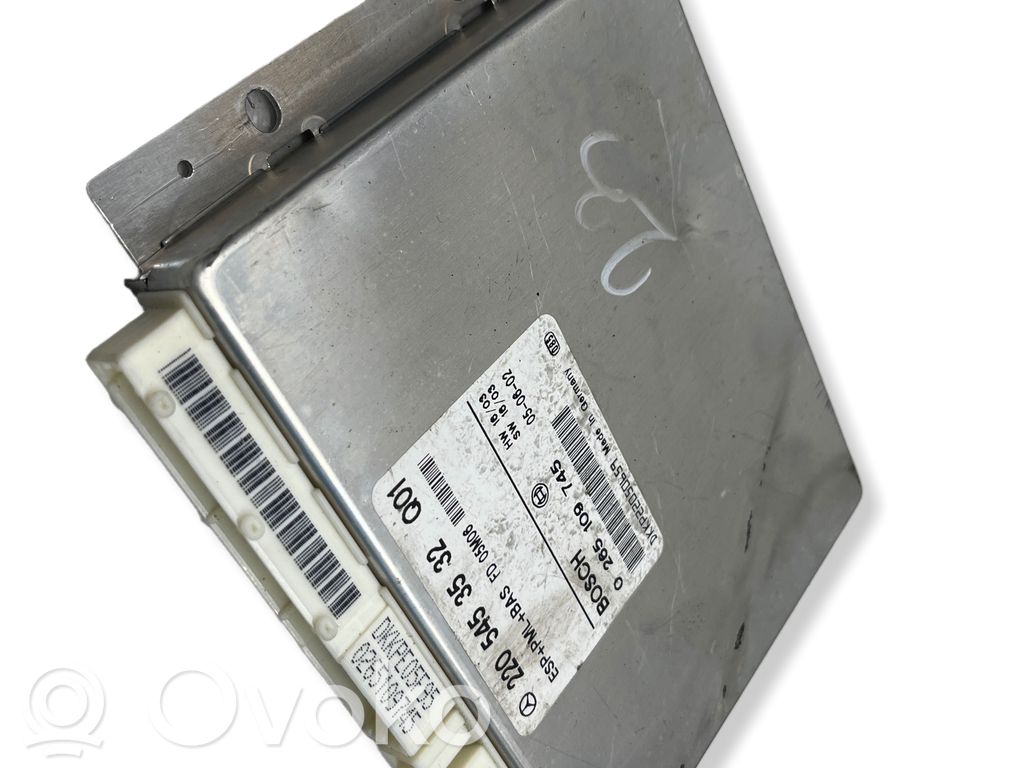 Mercedes-Benz S W220 ESP (stability system) control unit 