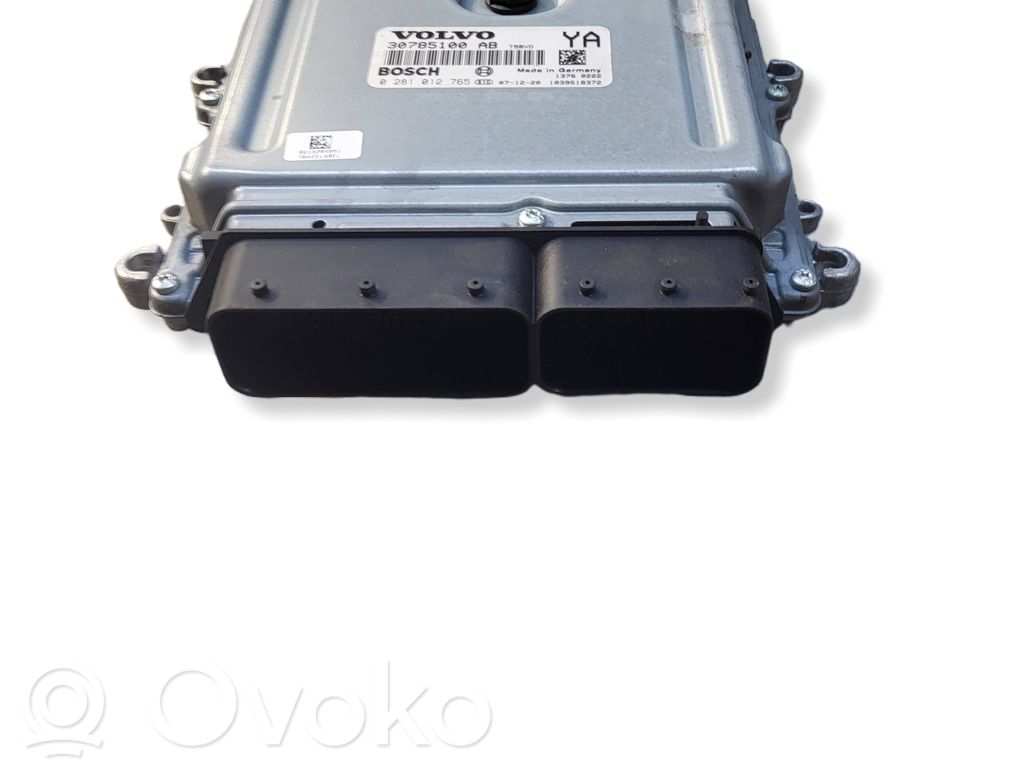 Engine control unit/module   30785100AB,0281012765