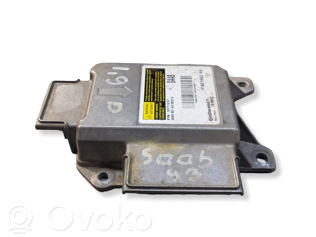 Unidad de control/módulo del Airbag   12771237,401662A6,W0582219