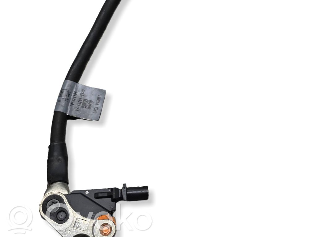 Jaguar XF X260 Cable negativo de tierra (batería) 