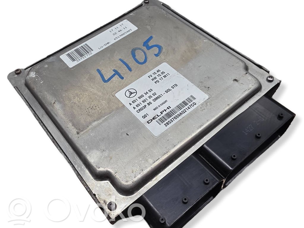 Engine control unit/module   6519003403,A6519003403,A6519013502