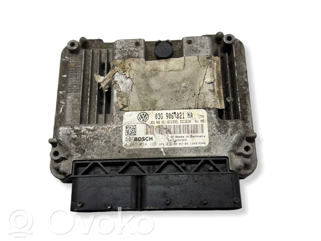 Skoda Octavia Mk2 (1Z) Engine control unit/module 