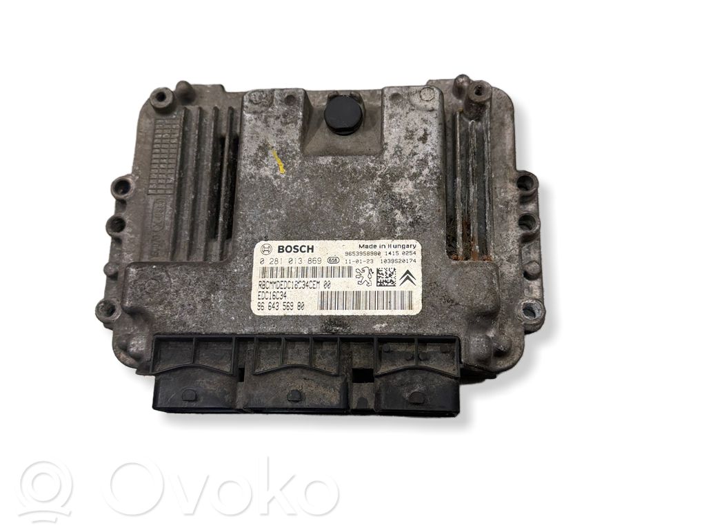 Peugeot Partner Calculateur moteur ECU 