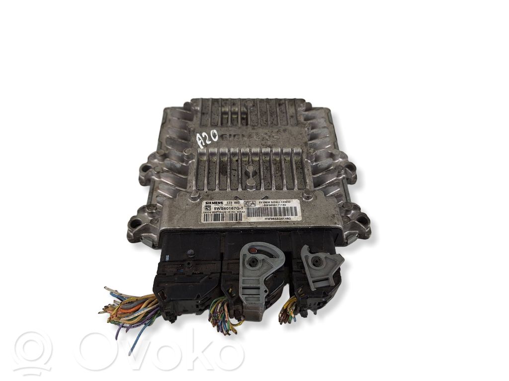 Peugeot 307 Engine control unit/module 