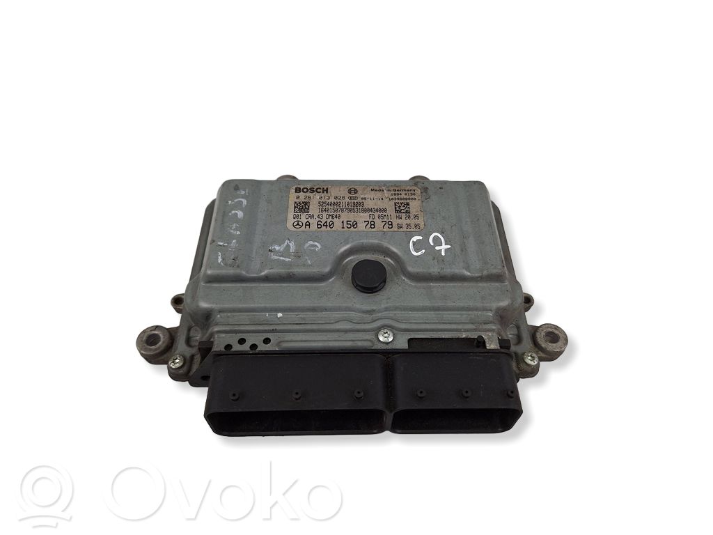 Mercedes-Benz A W169 Engine control unit/module 
