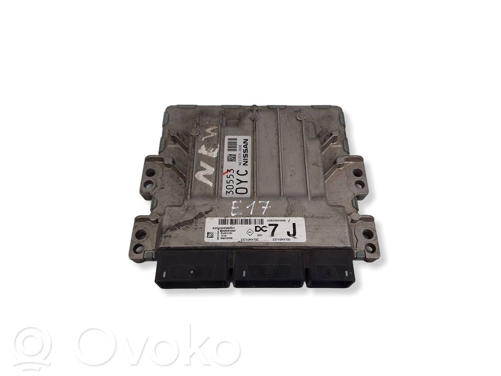 Nissan Qashqai Engine control unit/module 
