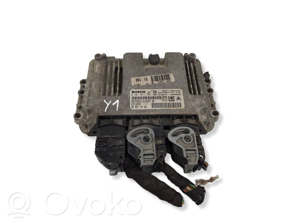 Peugeot 206 Engine control unit/module 