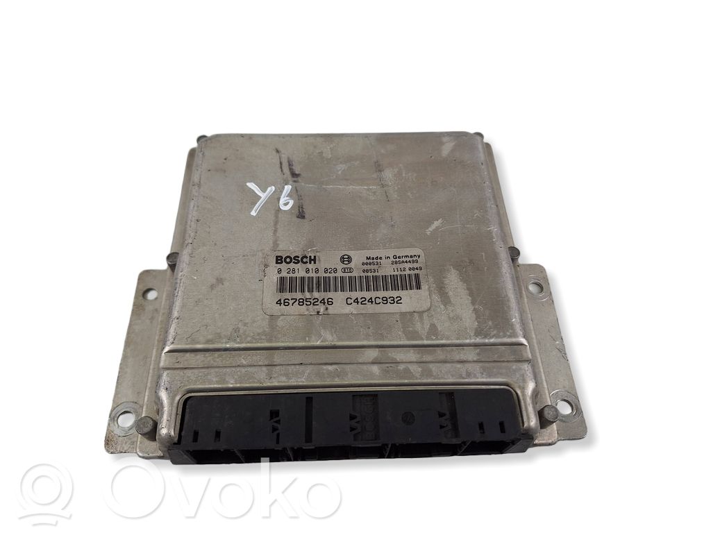 Alfa Romeo 156 Engine control unit/module 