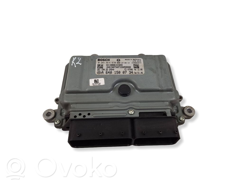 Mercedes-Benz A W169 Engine control unit/module 