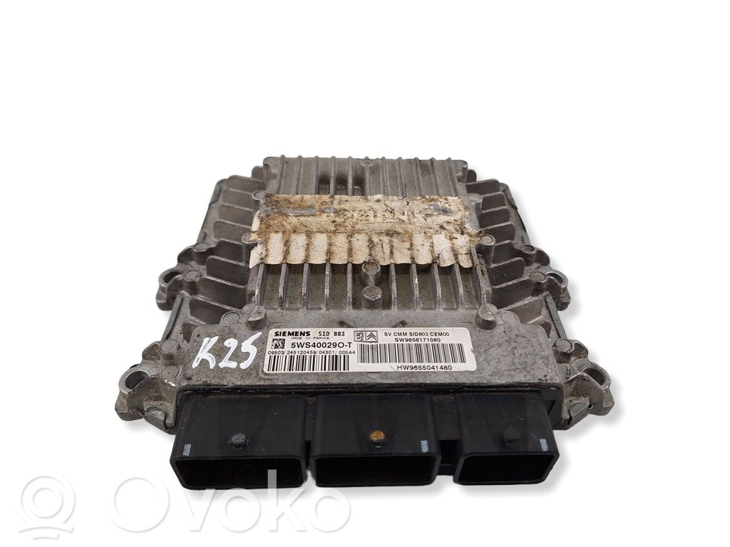 Peugeot 307 Engine control unit/module 