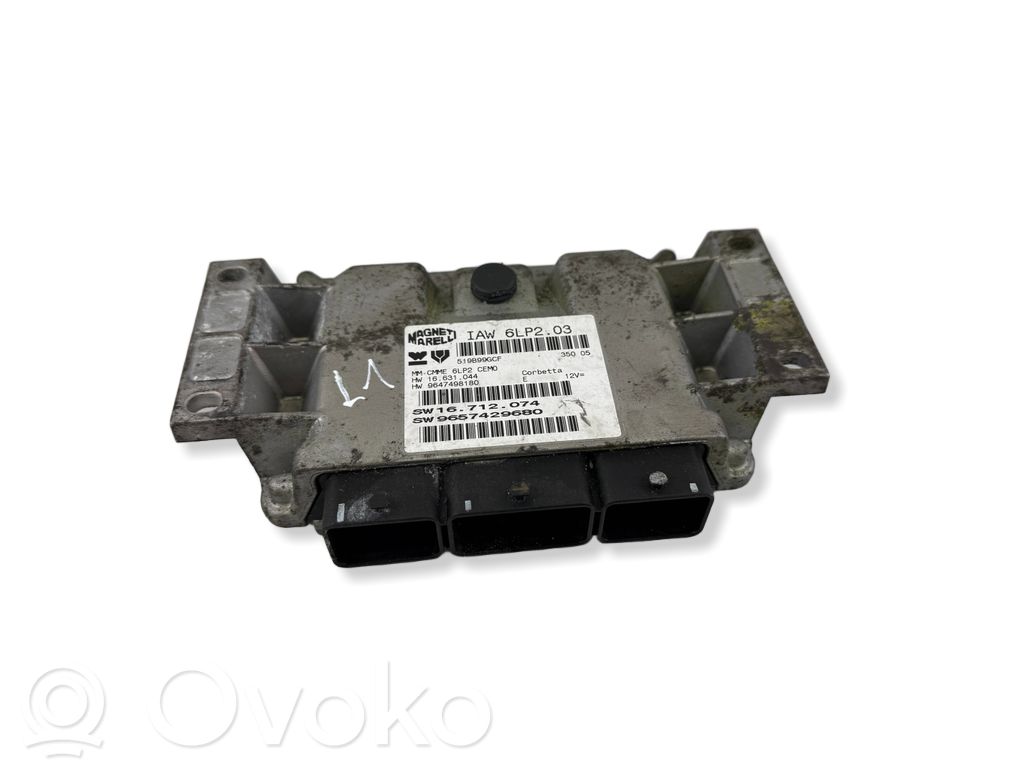 Peugeot 307 Engine control unit/module 